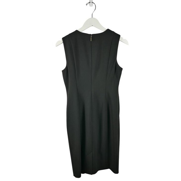 (SOLD) Karl Lagerfeld Shift Dress w/ Large Ruffle - Picture 2 of 6